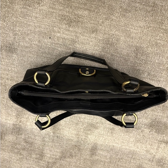 Coach F24961 Campbell Belle black carryall tote with gold hardware - Picture 3 of 10